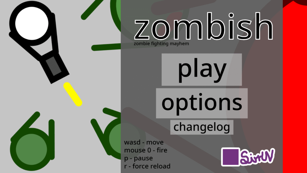 v.1.zombish main menu v1.0