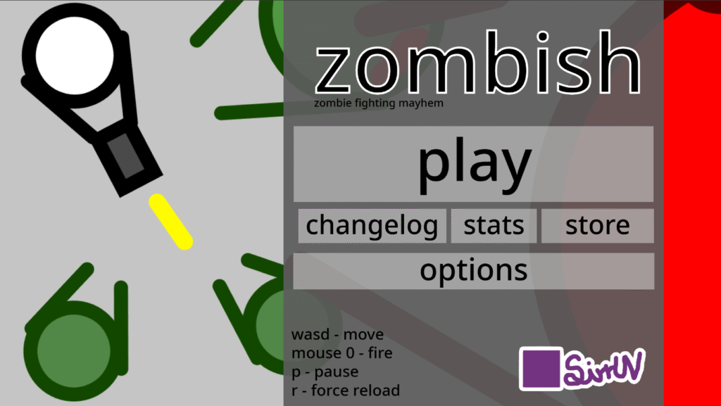 v.1.zombish main menu v1.1