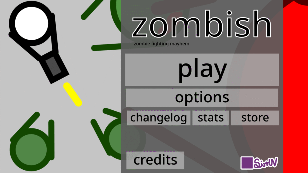 v.1.zombish main menu v1.3
