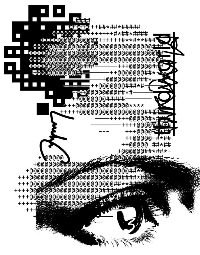 thrdwrld: eyes design black version